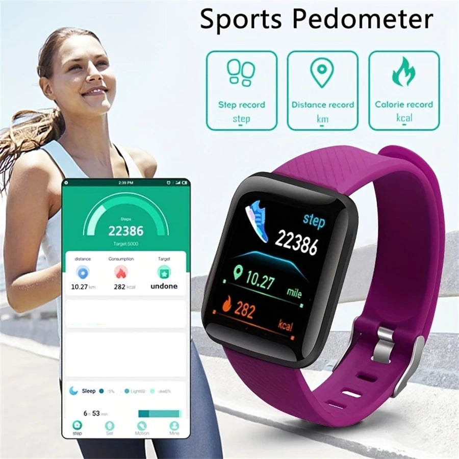 Smart Watch for Men Women with Messages, Fitness, Health Monitor and More