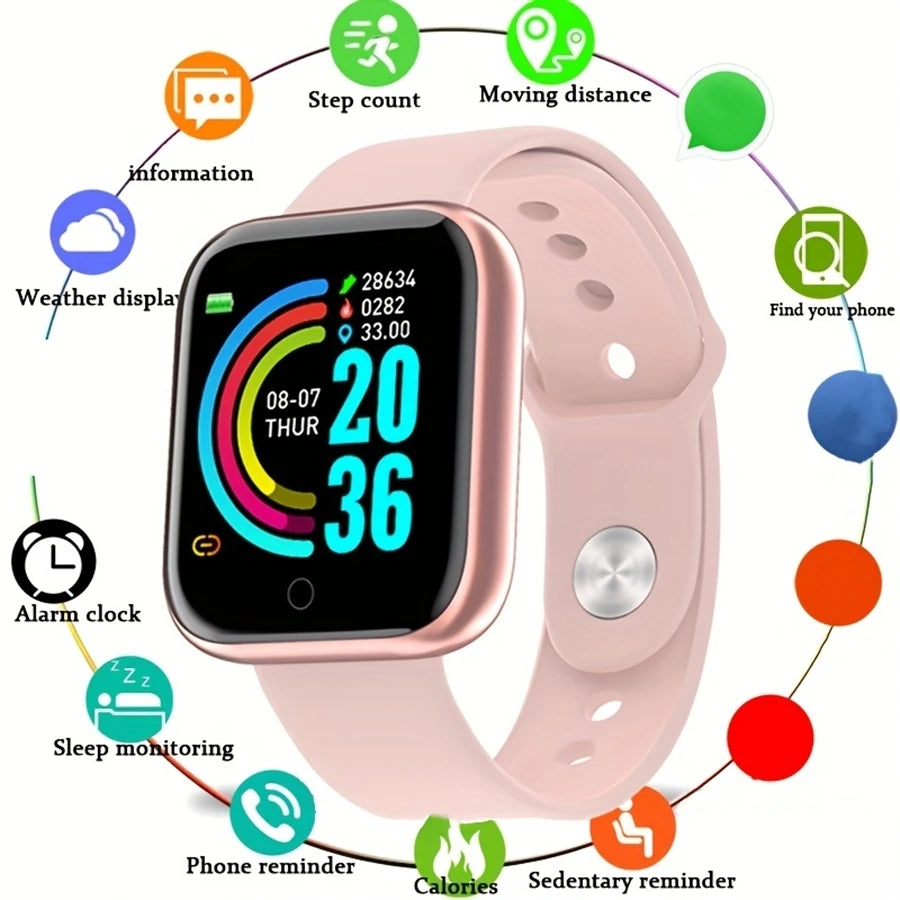 Smart Watch for Men Women with Messages, Fitness, Health Monitor and More