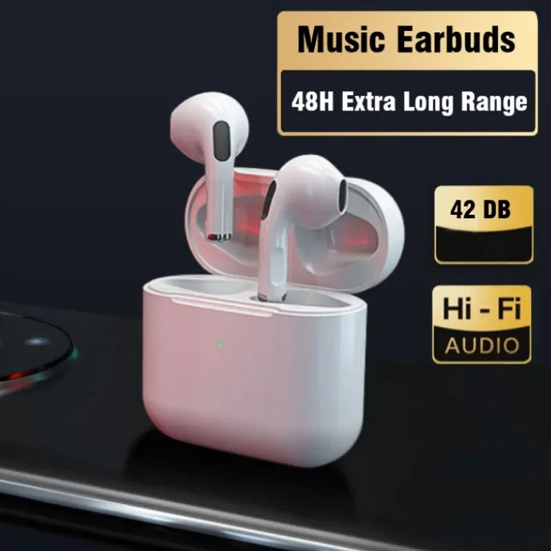 True Wireless Earphones Headset with Mic, Ultra Long Standby, with Bass Boost